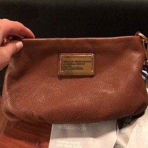 Marc Jacobs brown leather crossbody